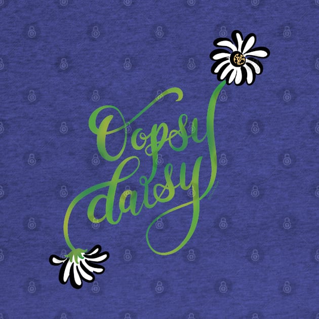 Oopsy Daisy Hand Lettering Design by DoubleBrush